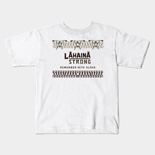 Old Lahaina Town Kids T-Shirt